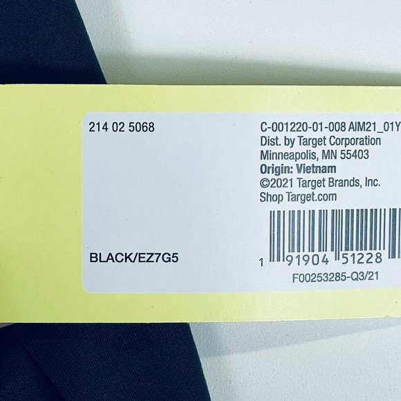 All In Motion Black Stretch Leggings Pants No Pockets Women 3X New NWT - Picture 7 of 7